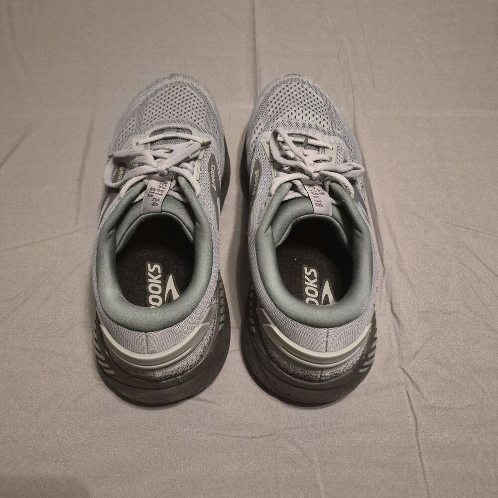 Brooks Beast GTS 24 Men Size 11 Grey Athletic Running Shoes Sneakers 1104251D069 - Picture 4 of 6